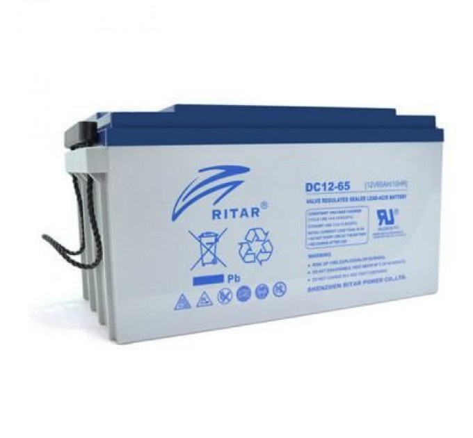 Ritar Батарея до ДБЖ Ritar AGM DC12-65, 12V-65Ah (DC12-65)