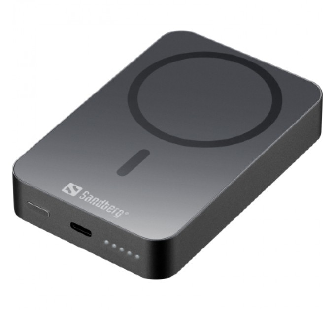 Sandberg Батарея універсальна Sandberg 10000mAh 20W Magnetic Wireless Qi 15W (420-97)