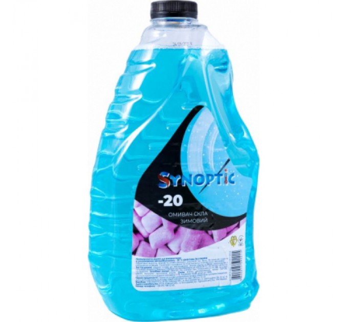 Synoptic Омивач автомобільний Synoptic зимовий Bubble Gum (-20) 1л (4820215592222)