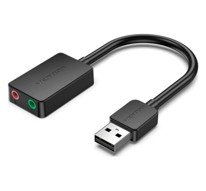 Vention Звукова плата Vention Audio USB 2х3,5 мм jack 0.15m (CDYB0)