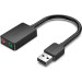 Vention Звукова плата Vention Audio USB 2х3,5 мм jack 0.15m (CDYB0)