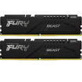 Kingston Fury (ex.HyperX) Модуль пам'яті для комп'ютера DDR5 32GB (2x16GB) 6000 MHz Beast Black EXPO Kingston Fury (ex.HyperX) (KF560C30BBEK2-32)