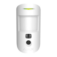 Бездротовий оповіщувач руху з камерою Ajax MotionCam HDR (PhOD) Jeweller White