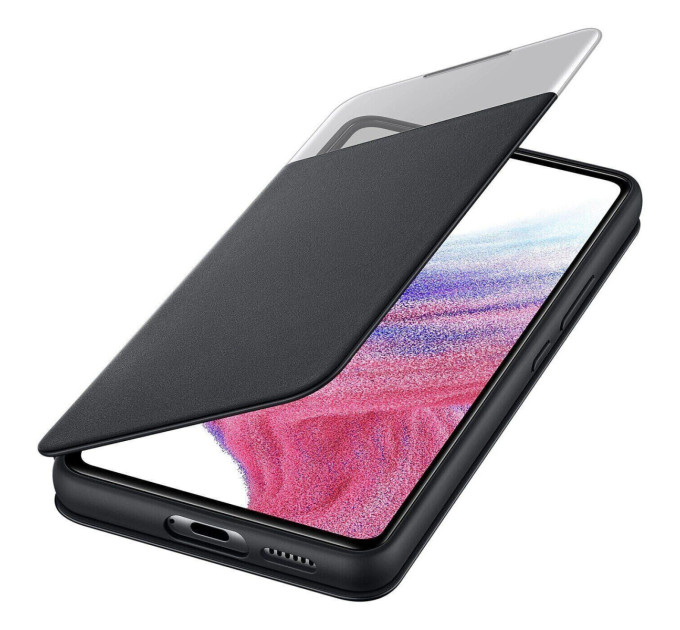 Samsung Чохол-книжка Samsung S View Wallet Cover для Samsung Galaxy A53 SM-A536 Black (EF-EA536PBEGRU)