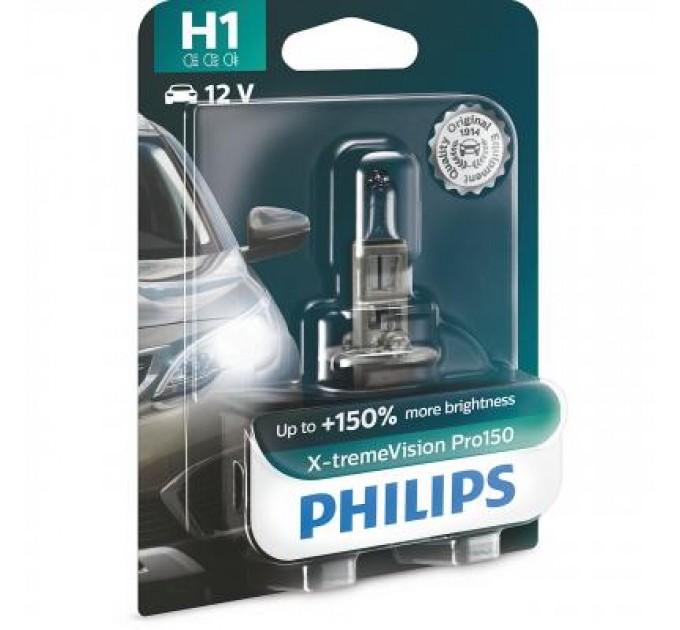 Philips Автолампа Philips галогенова 55W (12258XVPB1)