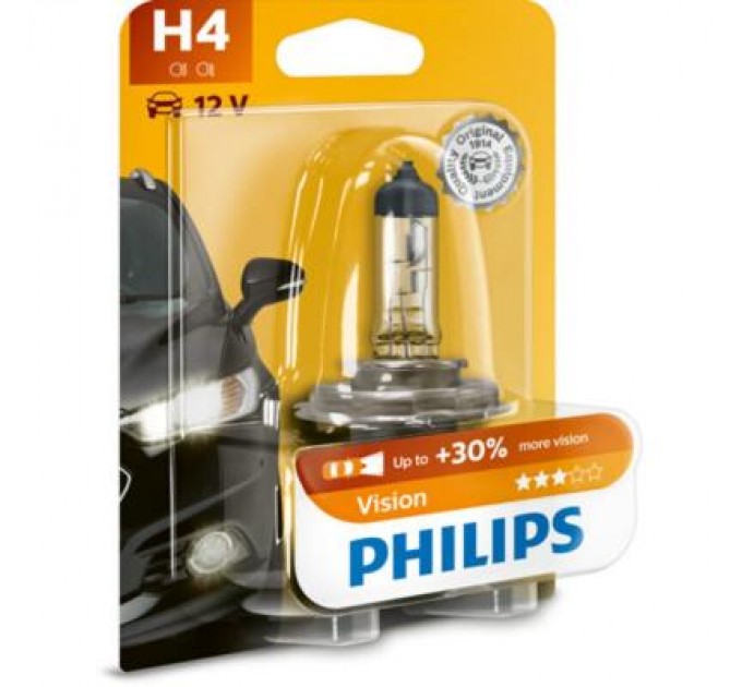 Philips Автолампа Philips галогенова 60/55W (12342 PR B1)