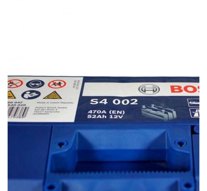 Bosch Акумулятор автомобільний Bosch 52А (0 092 S40 020)