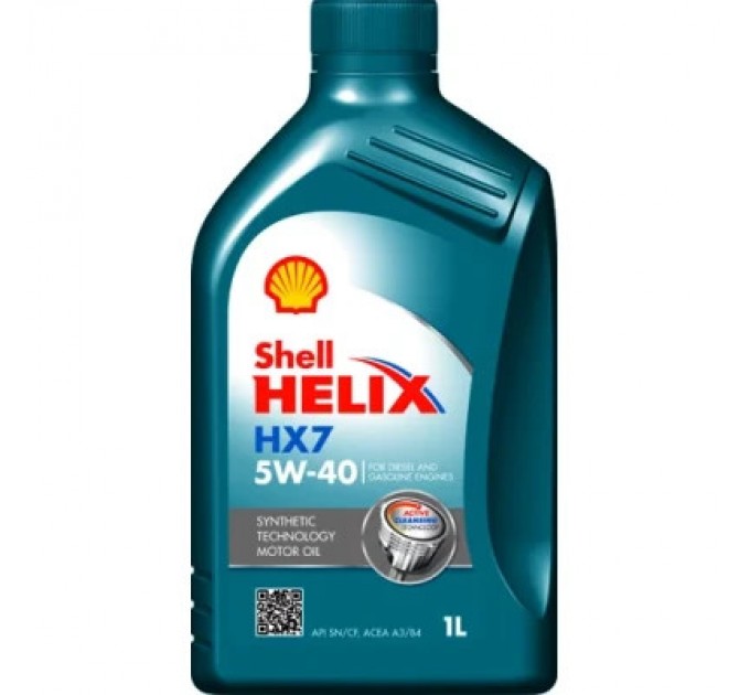 Shell Моторна олива Shell Helix HX7 5W40 1л (2102)