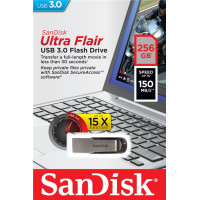 USB флеш накопичувач SanDisk 256GB Ultra Flair USB 3.0 (SDCZ73-256G-G46)