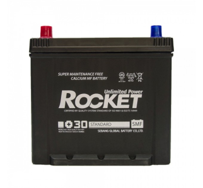 ROCKET Акумулятор автомобільний ROCKET 60Ah (SMF 65D23R)