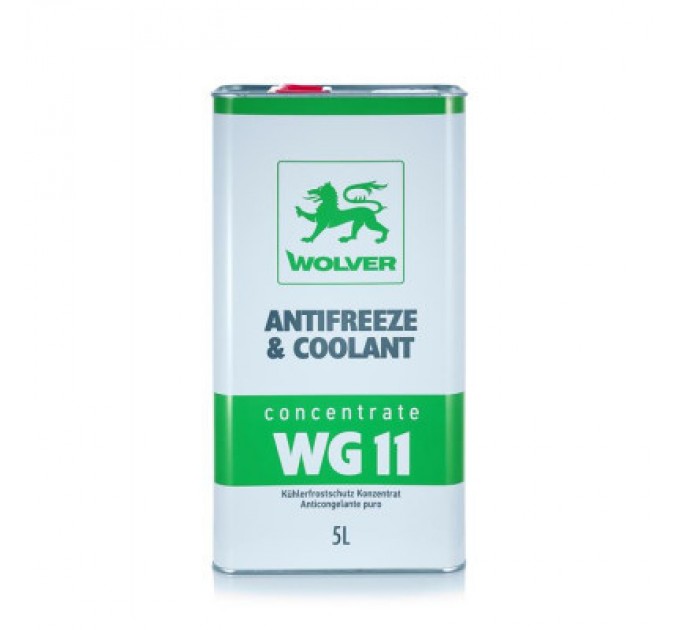 Wolver Антифриз Wolver Концентрат WG11 зелен. 5л (4260360944284)