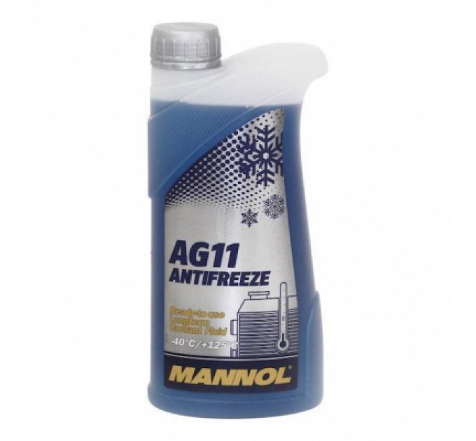 Mannol Антифриз Mannol AG 11 (-40) Longterm син, 1л (MN4011-1)