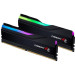 G.Skill Модуль пам'яті для комп'ютера DDR5 32GB (2x16GB) 8000 MHz Trident Z5 RGB Black G.Skill (F5-8000J3848H16GX2-TZ5RK)