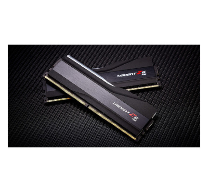 G.Skill Модуль пам'яті для комп'ютера DDR5 32GB (2x16GB) 8000 MHz Trident Z5 RGB Black G.Skill (F5-8000J3848H16GX2-TZ5RK)