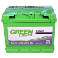 Акумулятор автомобільний GREEN POWER 60Аh (000022359)
