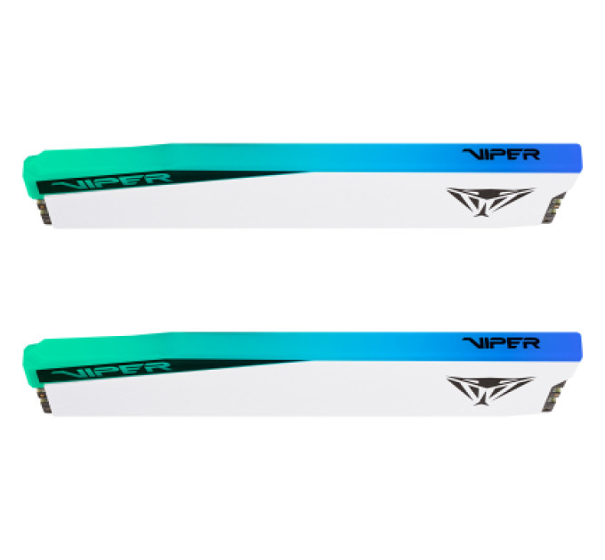 Patriot Модуль пам'яті для комп'ютера DDR5 32GB (2x16GB) 6200 MHz Viper Elite 5 RGB Patriot (PVER532G62C42KW)