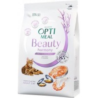 Сухий корм для кішок Optimeal Beauty Harmony беззерновий на основі морепродуктів 4 кг (4820215366069)