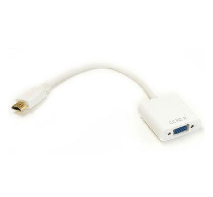 PowerPlant Перехідник HDMI to VGA 0.15m PowerPlant (KD00AS1285)