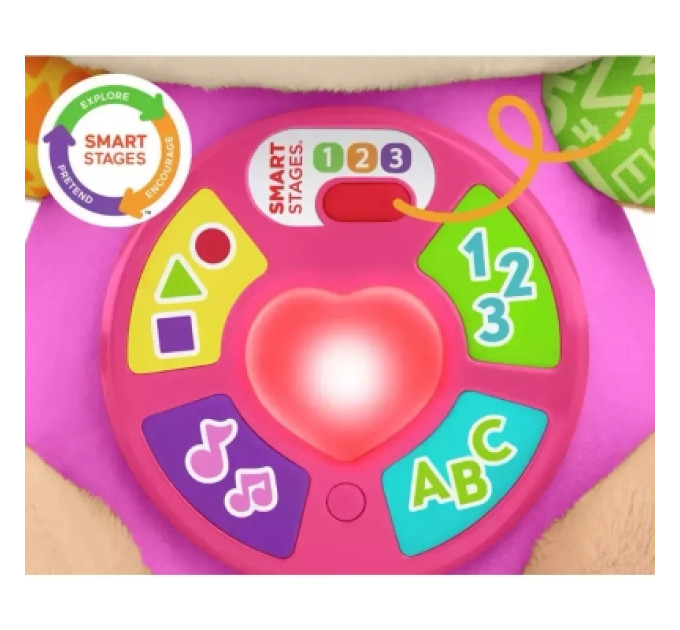 Fisher-Price Розвиваюча іграшка Fisher-Price Smart Stages Сестричка розумного цуценя багатомовна (JFD32)