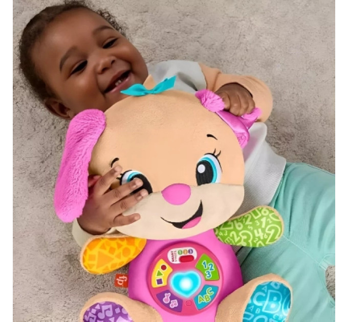 Fisher-Price Розвиваюча іграшка Fisher-Price Smart Stages Сестричка розумного цуценя багатомовна (JFD32)