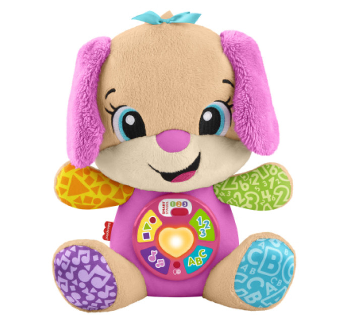Fisher-Price Розвиваюча іграшка Fisher-Price Smart Stages Сестричка розумного цуценя багатомовна (JFD32)