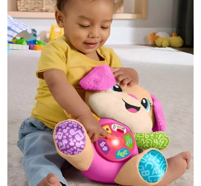 Fisher-Price Розвиваюча іграшка Fisher-Price Smart Stages Сестричка розумного цуценя багатомовна (JFD32)