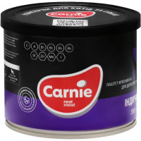Консерви для собак Carnie паштет м'ясний з індички для собак 185 г (4820255193793)