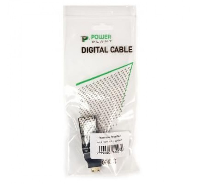 PowerPlant Перехідник mini HDMI AM to HDMI AF PowerPlant (KD00AS1300)