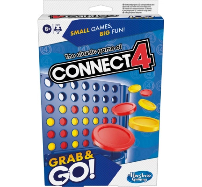 Hasbro Настільна гра Hasbro дорожня Збери 4 (F8253)