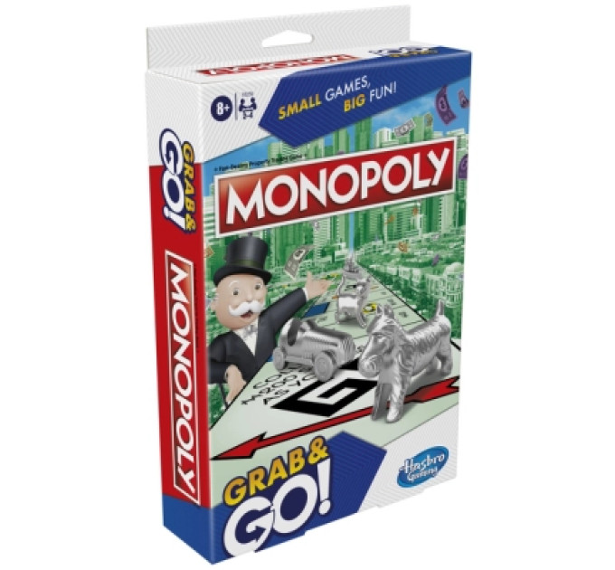 Hasbro Настільна гра Hasbro дорожня Монополія (F8256)