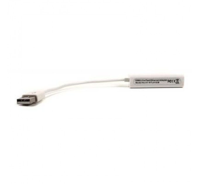 PowerPlant Перехідник PowerPlant USB 2.0 -> RJ45, 15cm (DV00DV4066)