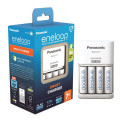 Panasonic Зарядний пристрій Panasonic Advanced Charger + Eneloop AA/HR06 Ni-Mh 2000 мАh 4 шт.