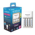 Panasonic Зарядний пристрій Panasonic Smart-Quick  Charger + Eneloop AA/HR06 Ni-Mh 2000 мАh 4 шт.