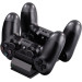 Hama Зарядний пристрій Hama Dual Charger для геймпадів Sony DualShock 4 Black (00115480)