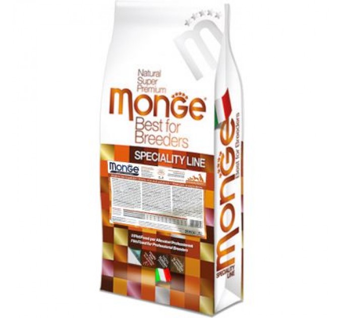 Monge Сухий корм для собак Monge Dog All breeds Adult Duck&Rice зі смаком качки та рису 15 кг (8009470006057)