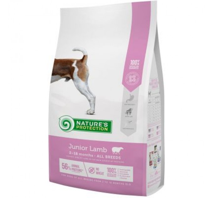 Сухий корм для собак Nature's Protection Junior Lamb All breeds 7.5 кг (NPS45747)
