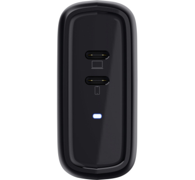 Trust Зарядний пристрій Trust Maxo 65W 2xUSB-C PD black (25380_TRUST)