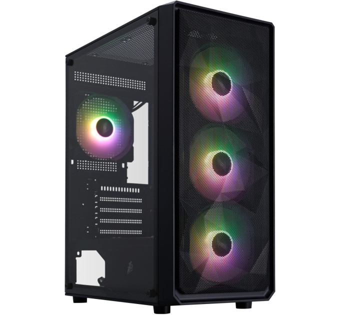 1stPlayer Корпус 1stPlayer FD3-M-BK-4F7 Black без БЖ