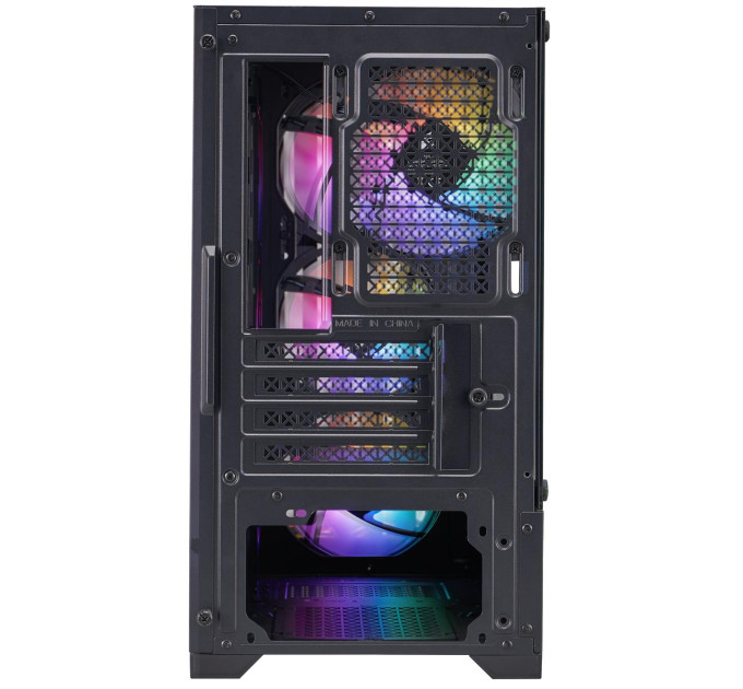 1stPlayer Корпус 1stPlayer H2-BK-4F7 Black без БЖ