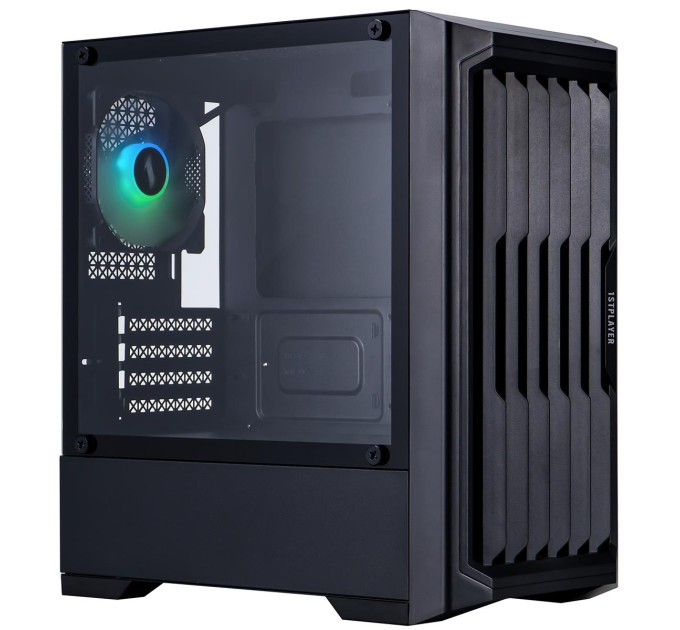 1stPlayer Корпус 1stPlayer H2-BK-4F7 Black без БЖ