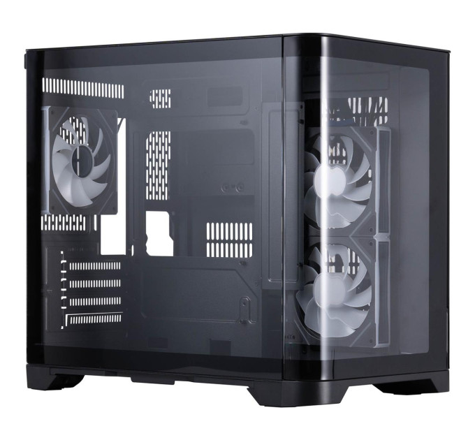 1stPlayer Корпус 1stPlayer UV5-BK-2FC7R-1FC7 Black без БЖ