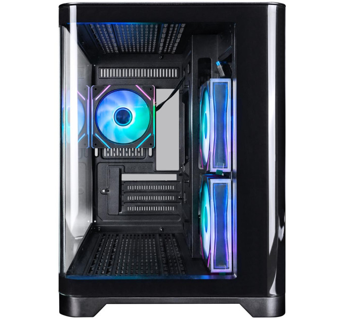 1stPlayer Корпус 1stPlayer UV6-BK-2FC7R-1FC7 Black без БЖ