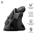 Trust Миша бездротова Trust Voxx Rechargeable Ergonomic Black (23731)