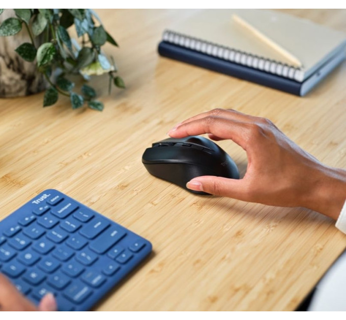 Trust Миша бездротова Trust Mydo Silent Wireless Black (25084)
