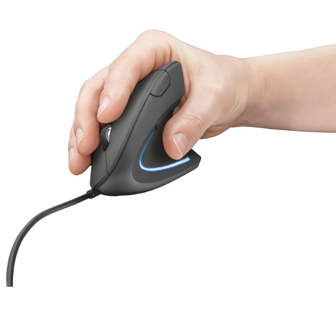 Trust Миша Trust Verto Ergonomic Mouse Black (22885)