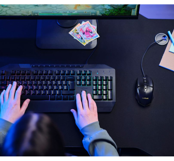 Trust Миша Trust GXT 109 Felox RGB Black (25036)