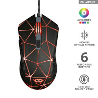 Миша Trust GXT 133 Locx Illuminated Gaming Black (22988) 