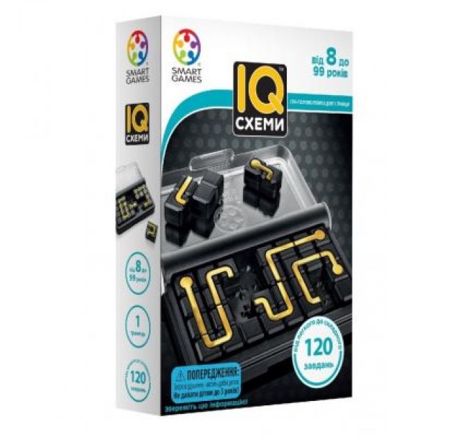Smart Games Настільна гра Smart Games IQ Схеми (SG 467 UKR)