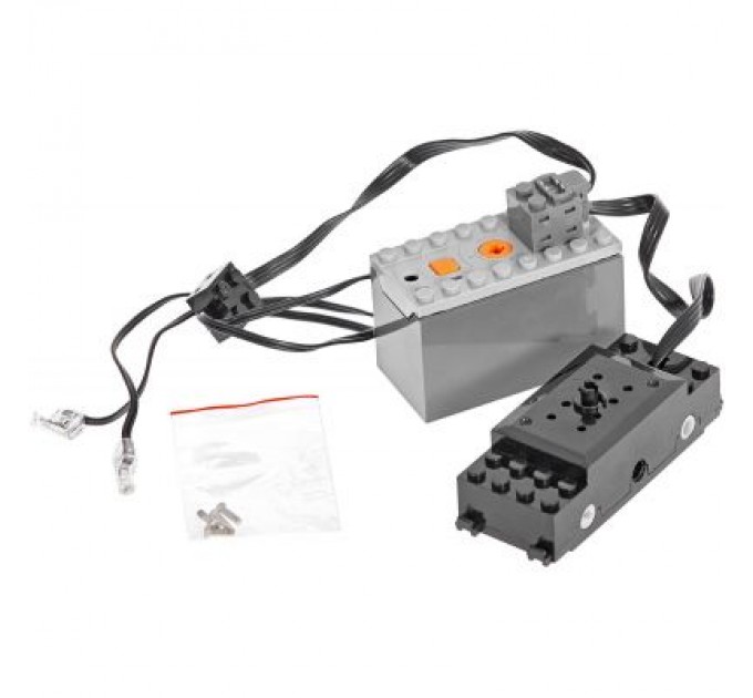 ZIPP Toys Конструктор ZIPP Toys Потяг DPK32 з рельсами, жовтий на радіокеруванні (98253)