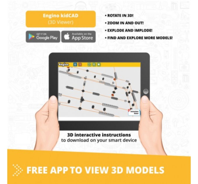 Engino Конструктор Engino Stem Як працює сонячна енергія (STL20-EN)